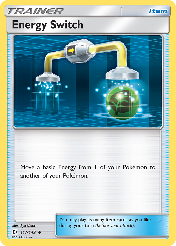 Energy Switch - 117/149 - Sun & Moon SM1 - Uncommon