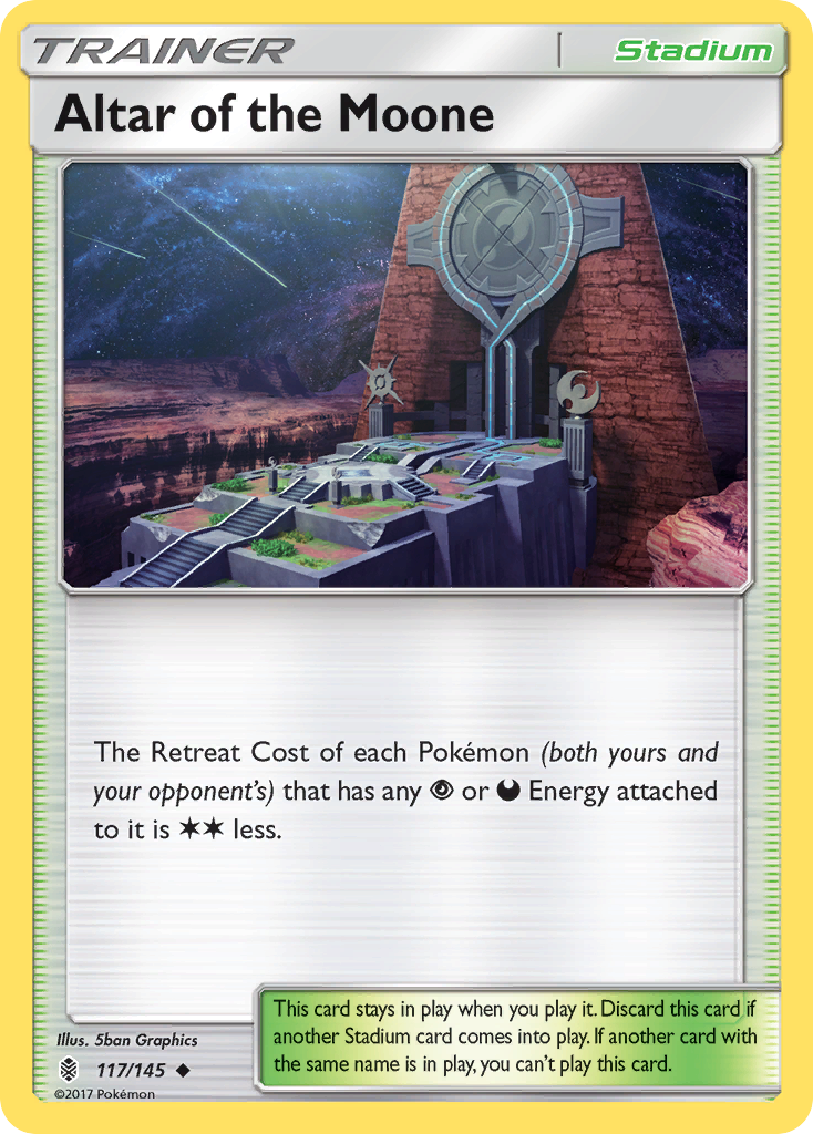 Altar of the Moone - 117/145 - Guardians Rising SM2 - Uncommon