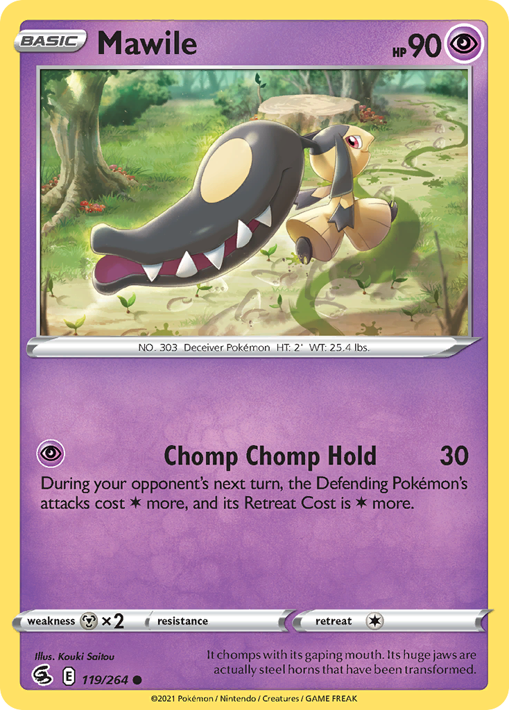 Mawile - 119/264 - Fusion Strike SWSH8 - Common