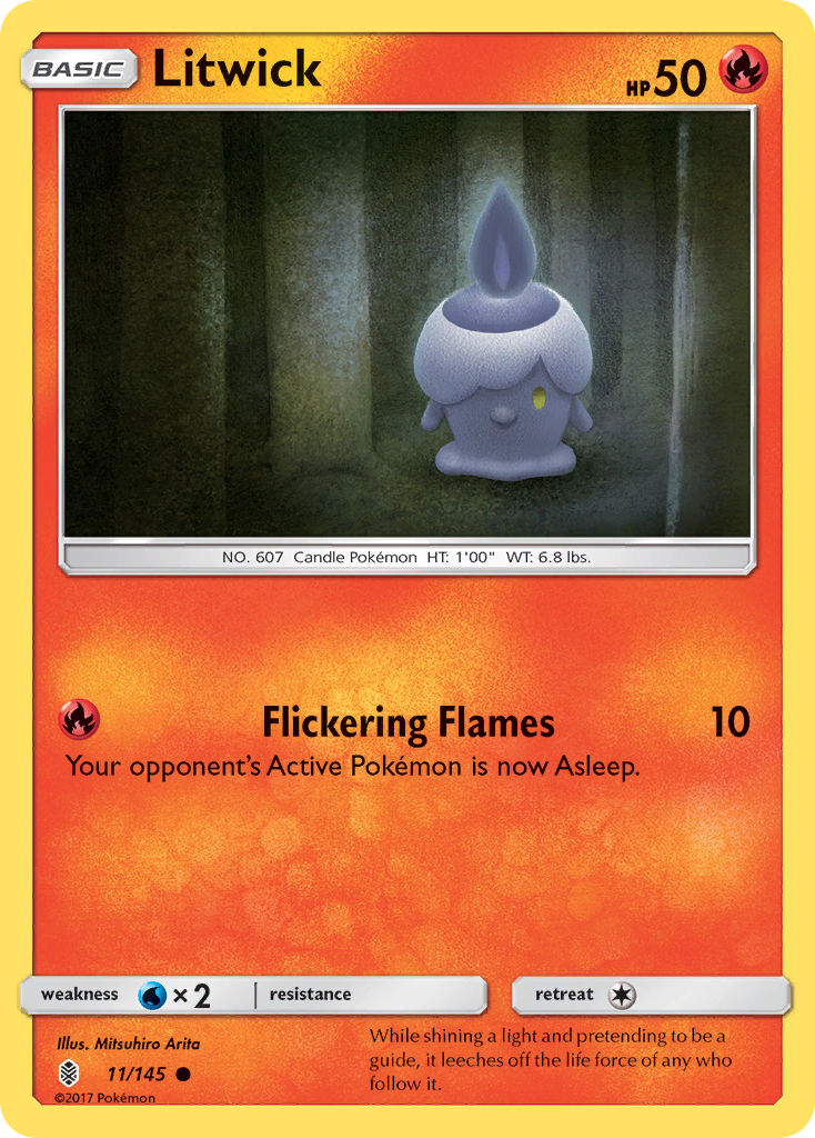 Litwick - 11/145 - Guardians Rising SM2 - Common