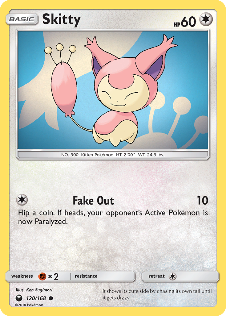 Skitty - 120/168 - Celestial Storm SM7 - Common