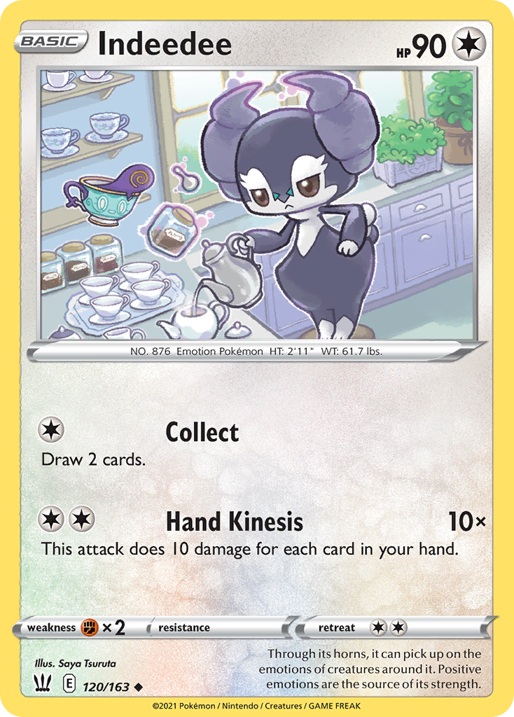 Indeedee - 120/163 - Battle Styles SWSH5 - Uncommon