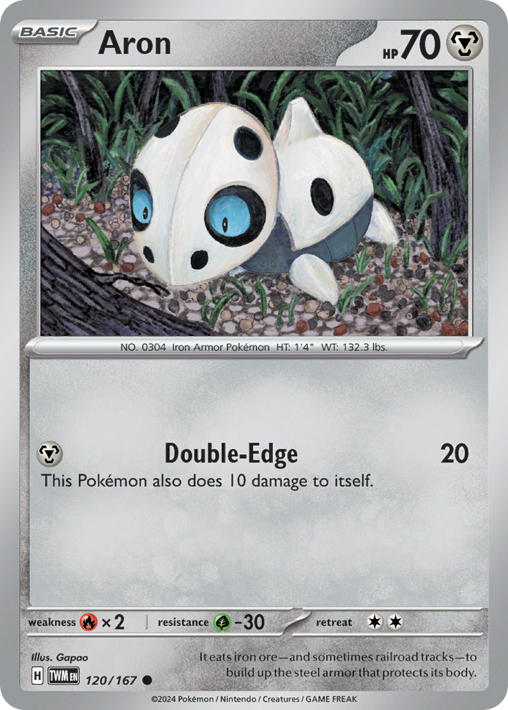Aron - 120/167 - Twilight Masquerade SV6 - Common