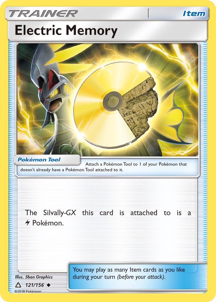 Electric Memory - 121/156 - Ultra Prism SM5 - Uncommon