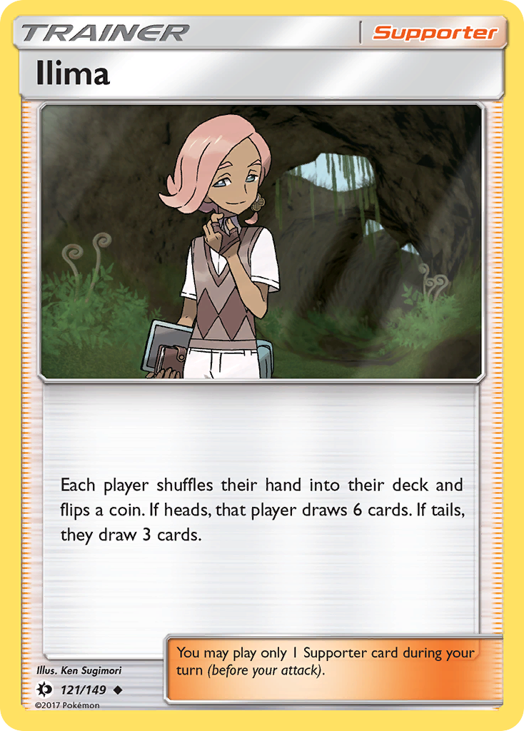 Ilima - 121/149 - Sun & Moon SM1 - Uncommon