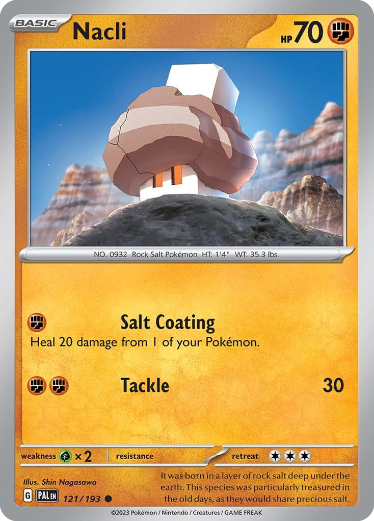 Nacli - 121/193 - Paldea Evolved SV2 - Common