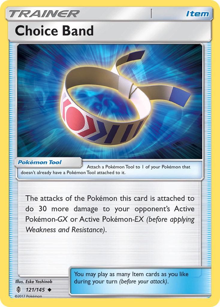 Choice Band - 121/145 - Guardians Rising SM2 - Uncommon
