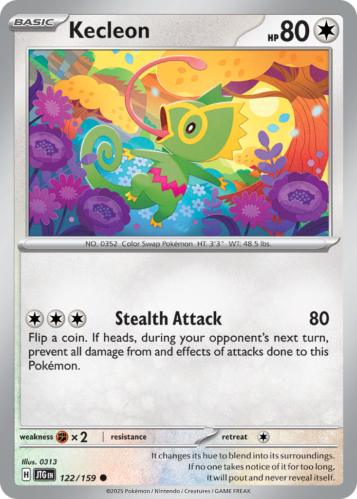 Kecleon - 122/159 - Journey Together SV9 - Common