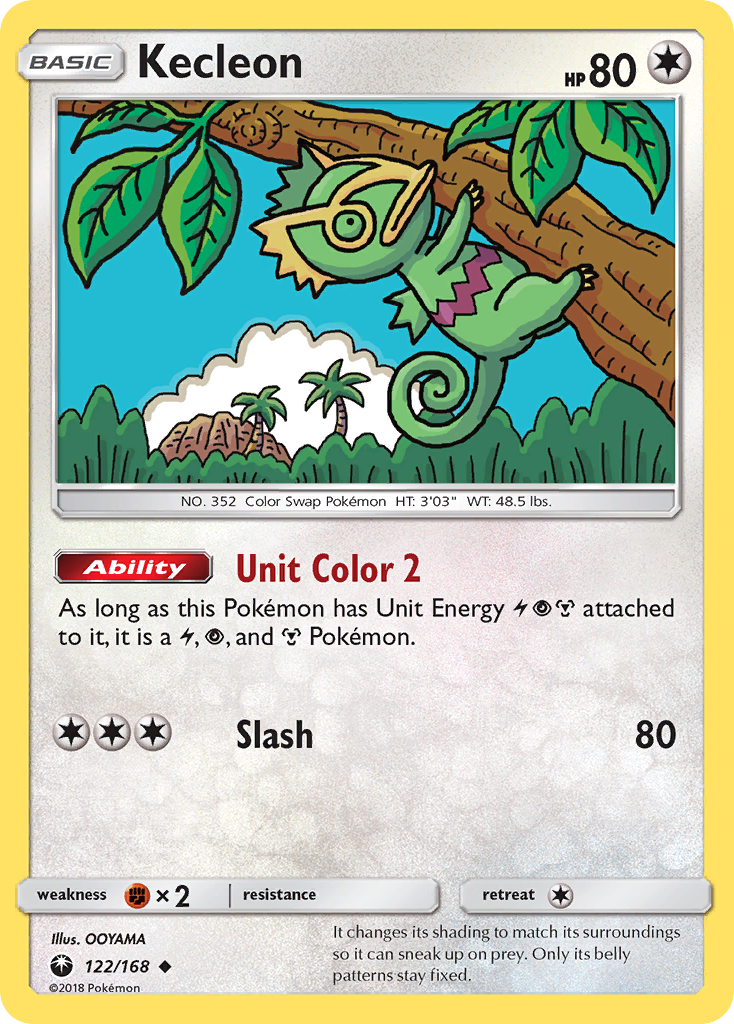 Kecleon - 122/168 - Celestial Storm SM7 - Uncommon