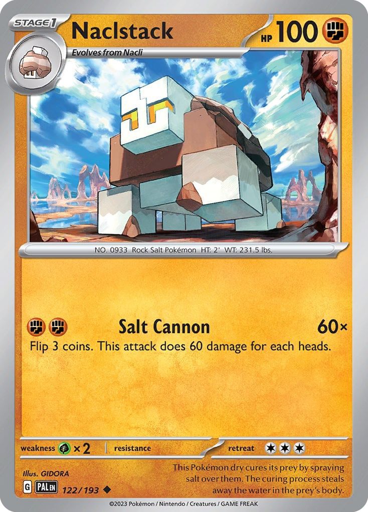 Naclstack - 122/193 - Paldea Evolved SV2 - Uncommon