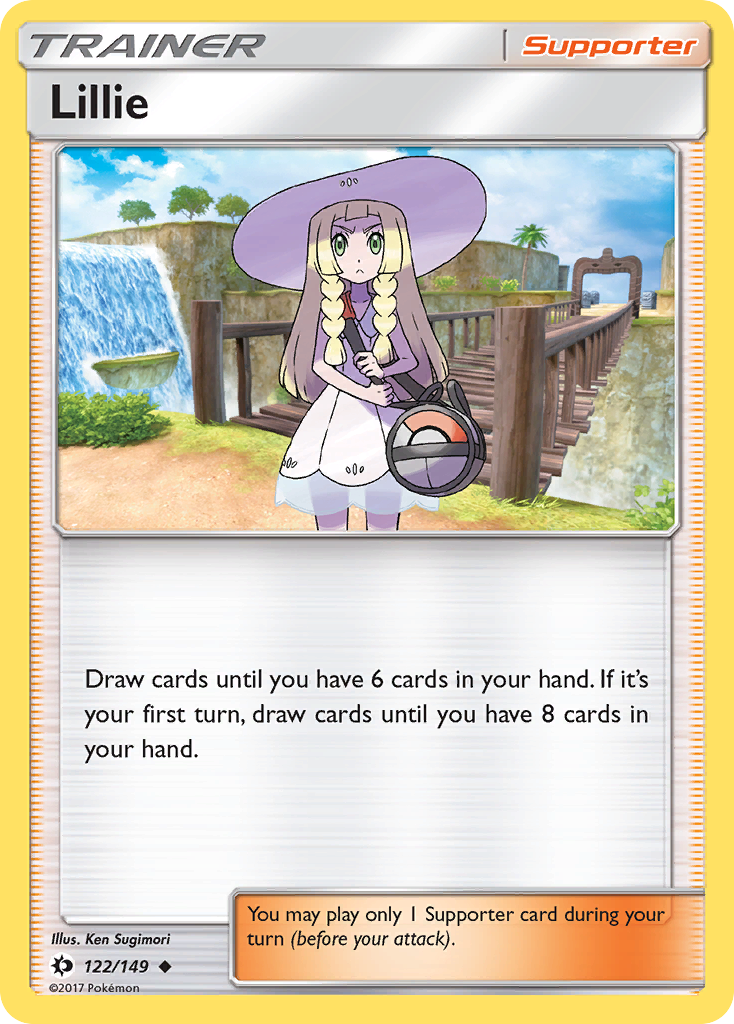 Lillie - 122/149 - Sun & Moon SM1 - Uncommon