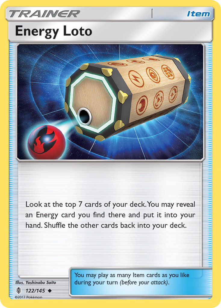 Energy Loto - 122/145 - Guardians Rising SM2 - Uncommon