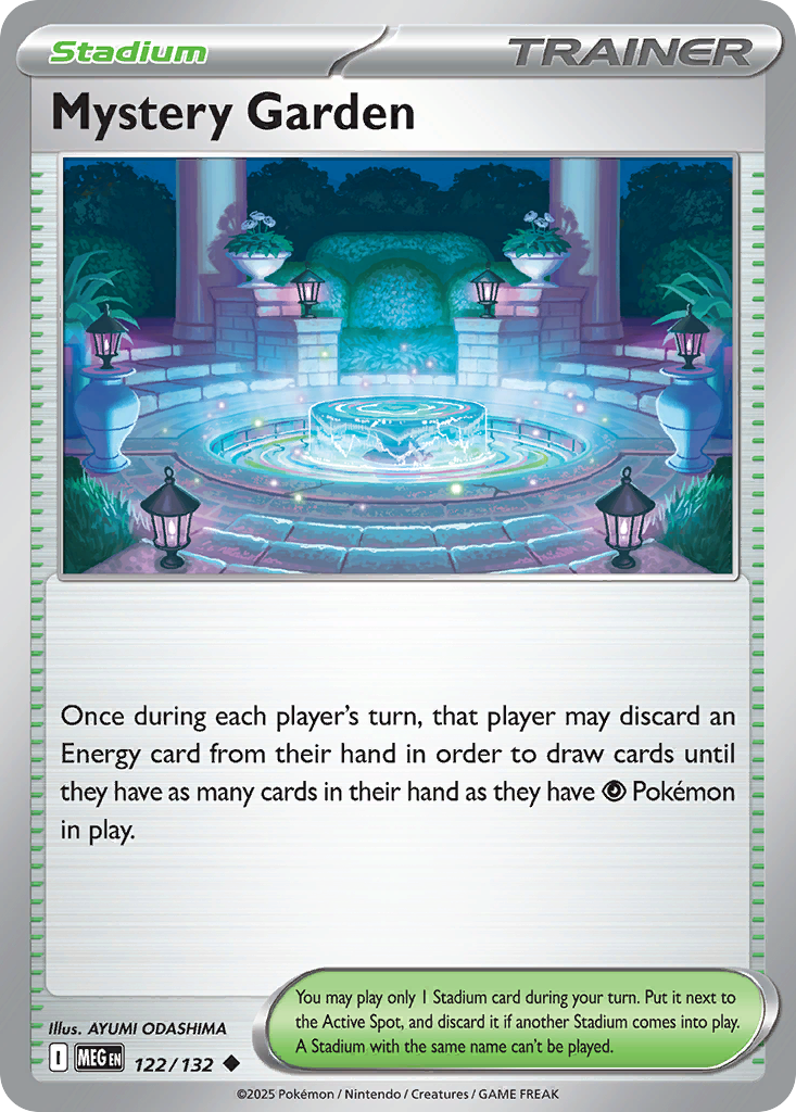 Mystery Garden - 122/132 - Mega Evolution ME1 - Uncommon