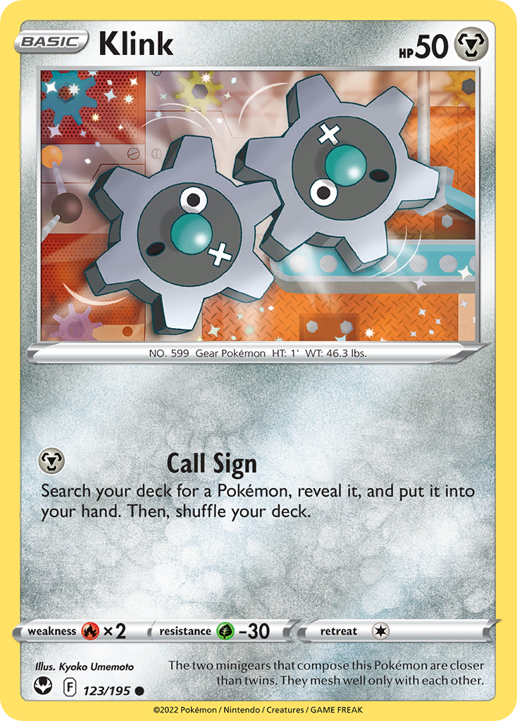 Klink - 123/195 - Silver Tempest SWSH12 - Common