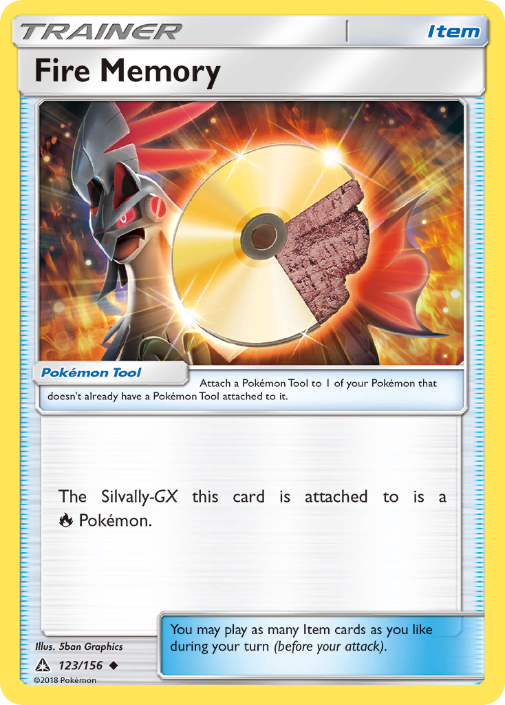 Fire Memory - 123/156 - Ultra Prism SM5 - Uncommon