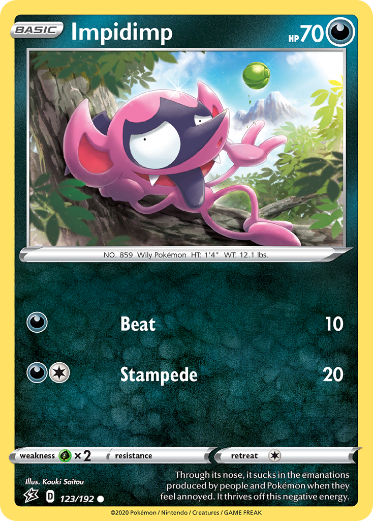 Impidimp - 123/192 - Rebel Clash SWSH2 - Common