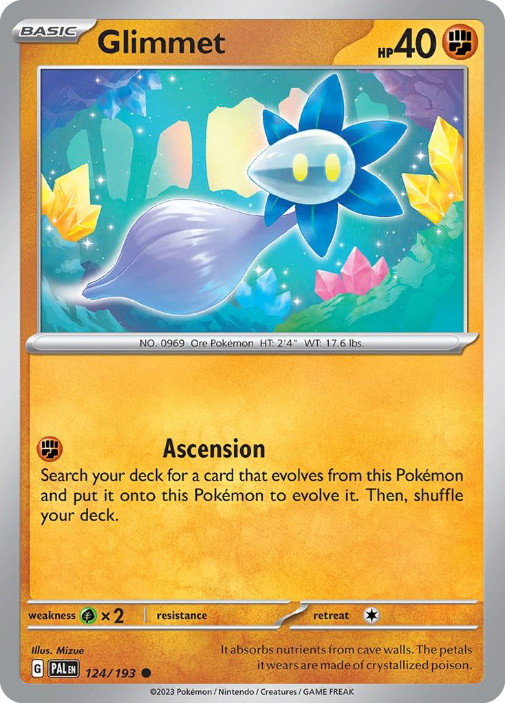 Glimmet - 124/193 - Paldea Evolved SV2 - Common