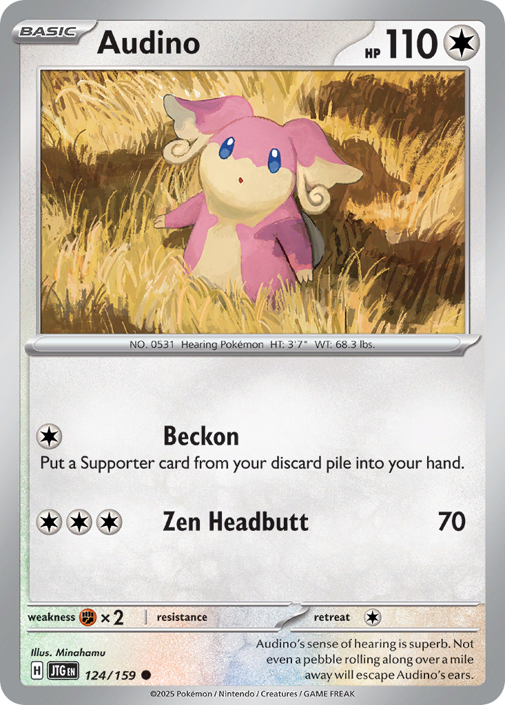 Audino - 124/159 - Journey Together SV9 - Common