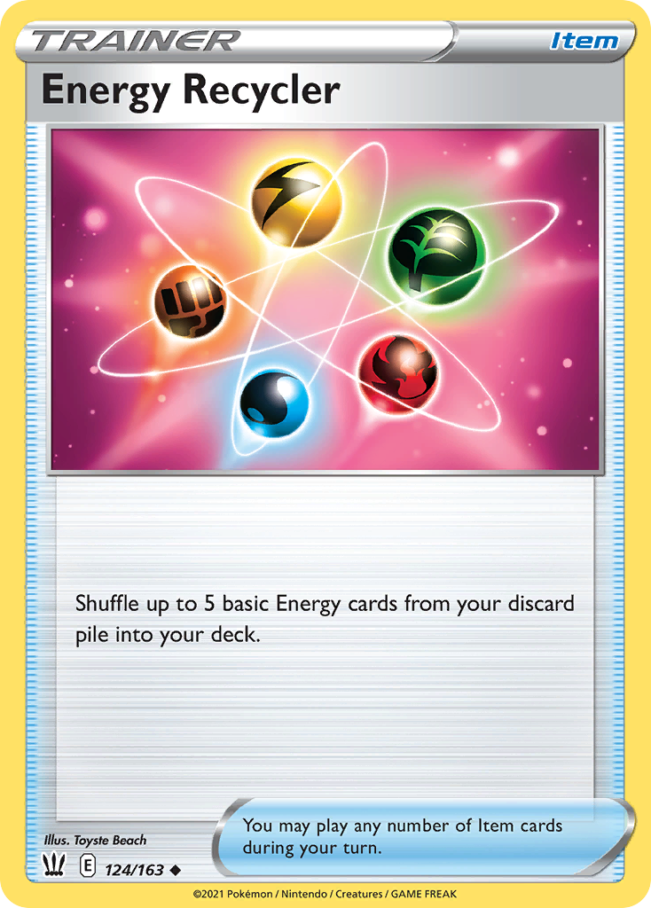 Energy Recycler - 124/163 - Battle Styles SWSH5 - Uncommon