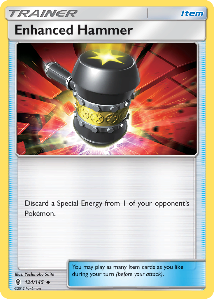 Enhanced Hammer - 124/145 - Guardians Rising SM2 - Uncommon