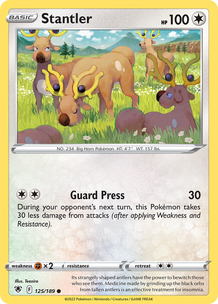 Stantler - 125/189 - Astral Radiance SWSH10 - Common
