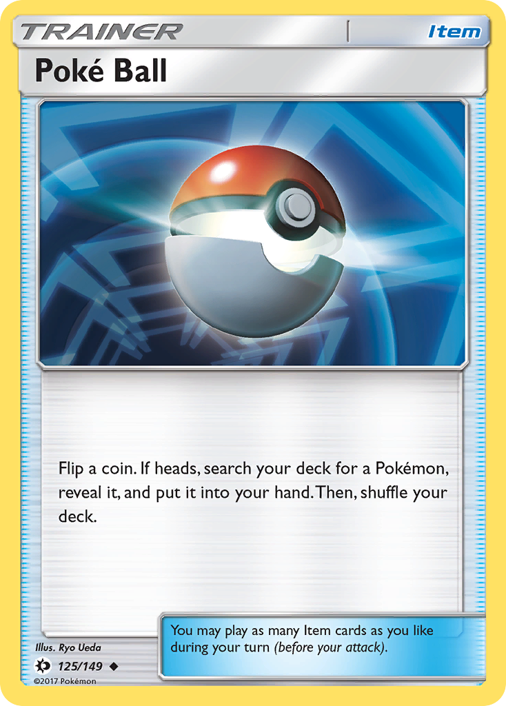 Poké Ball - 125/149 - Sun & Moon SM1 - Uncommon