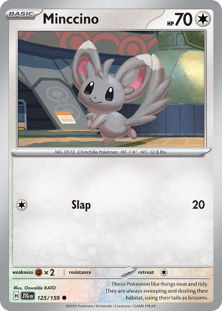 Minccino - 125/159 - Journey Together SV9 - Common