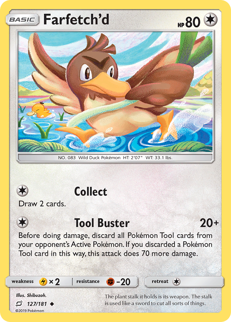 Farfetch'd - 127/181 - Team Up SM9 - Uncommon