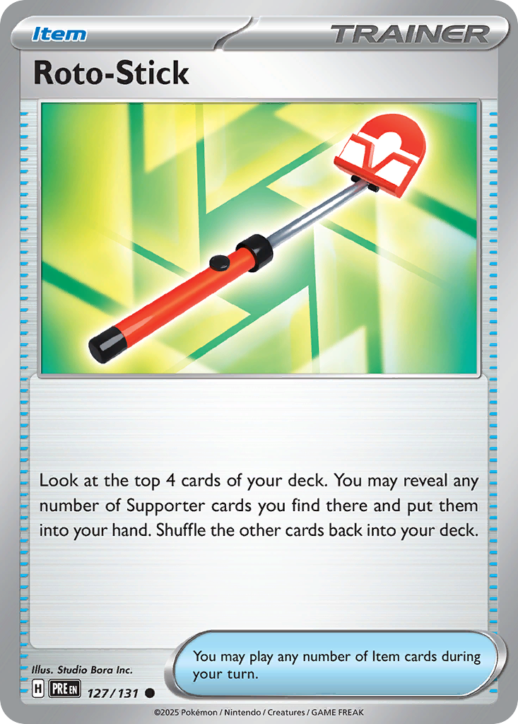 Roto-Stick - 127/131 - Prismatic Evolutions SV8PT5 - Common