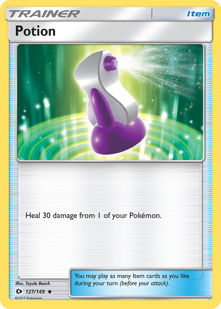 Potion - 127/149 - Sun & Moon SM1 - Uncommon