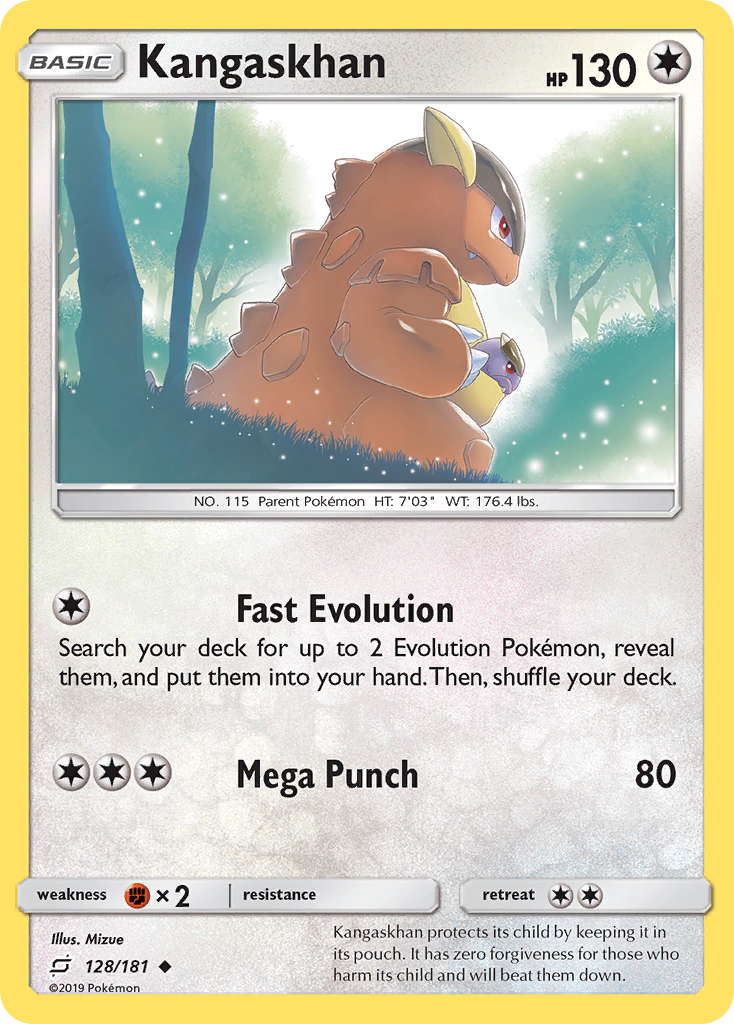Kangaskhan - 128/181 - Team Up SM9 - Uncommon