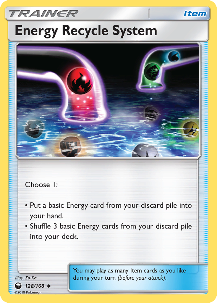 Energy Recycle System - 128/168 - Celestial Storm SM7 - Uncommon