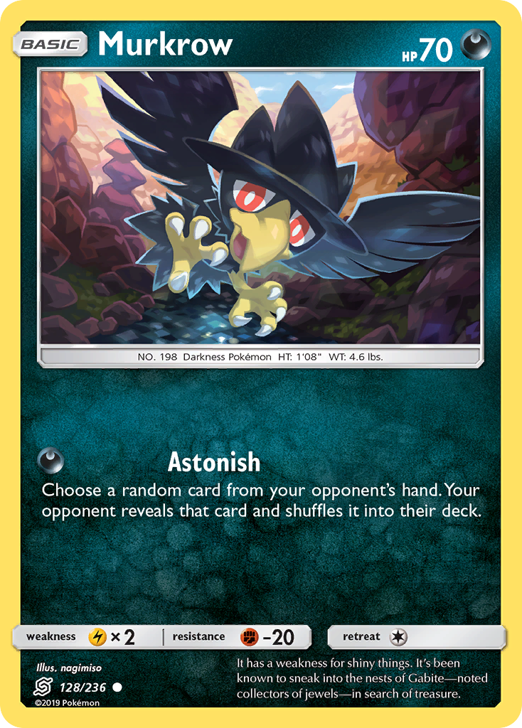 Murkrow - 128/236 - Unified Minds SM11 - Common