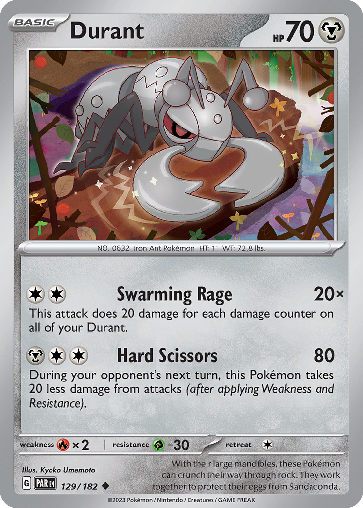 Durant - 129/182 - Paradox Rift SV4 - Uncommon