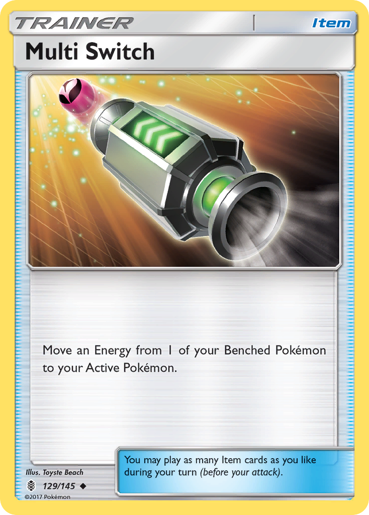 Multi Switch - 129/145 - Guardians Rising SM2 - Uncommon