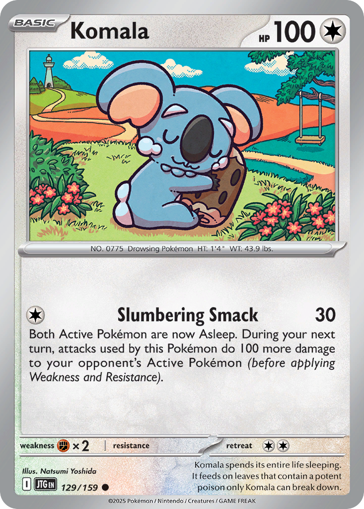 Komala - 129/159 - Journey Together SV9 - Common