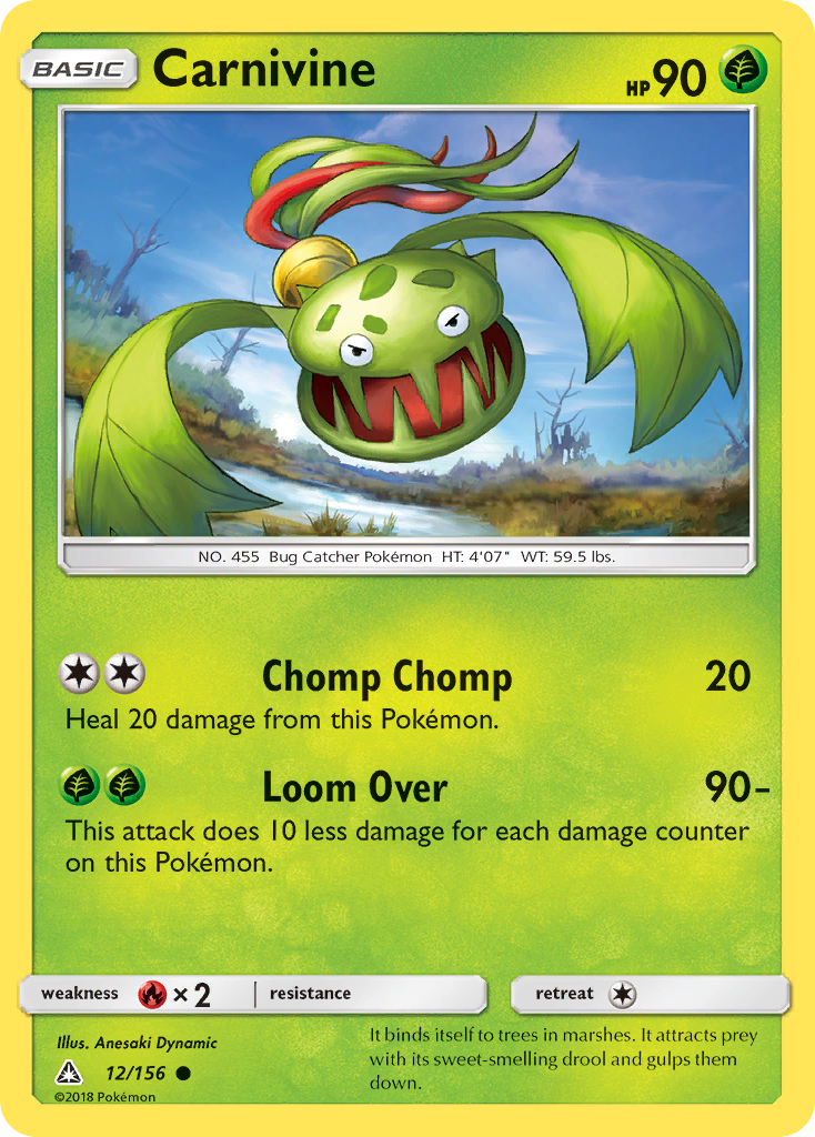 Carnivine - 12/156 - Ultra Prism SM5 - Common