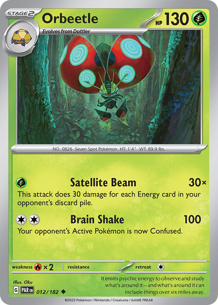 Orbeetle - 12/182 - Paradox Rift SV4 - Uncommon