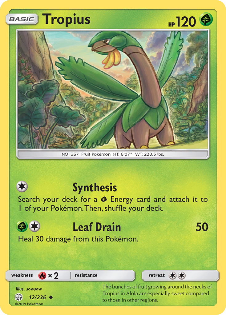 Tropius - 12/236 - Cosmic Eclipse SM12 - Uncommon
