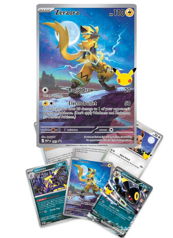 (Preventa 30/10) Pokemon TCG - 30th Celebration Battle Deck Umbreon ex (INGLES)