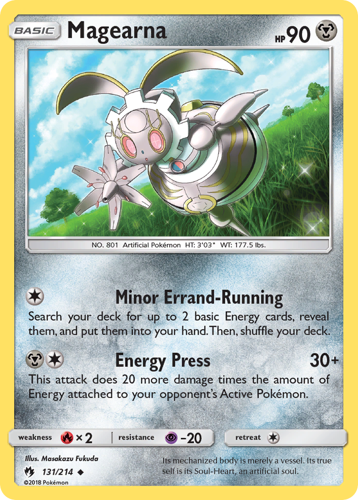 Magearna - 131/214 - Lost Thunder SM8 - Uncommon