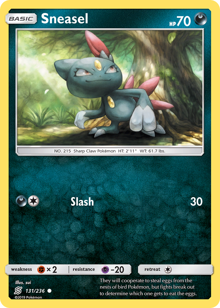 Sneasel - 131/236 - Unified Minds SM11 - Common