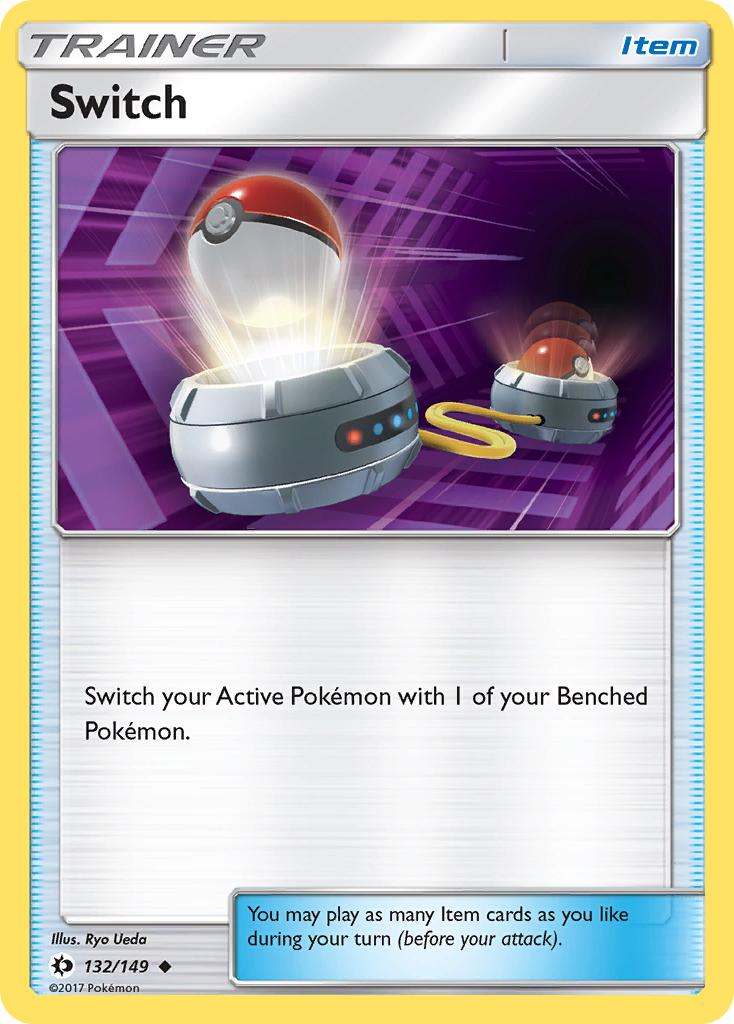 Switch - 132/149 - Sun & Moon SM1 - Uncommon