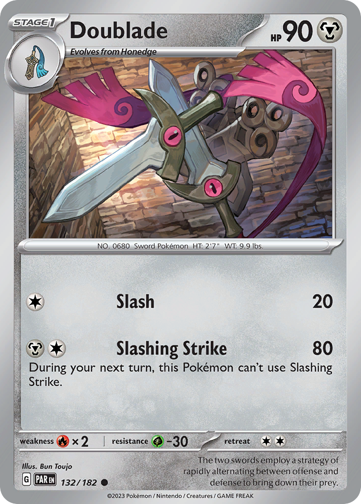 Doublade - 132/182 - Paradox Rift SV4 - Common