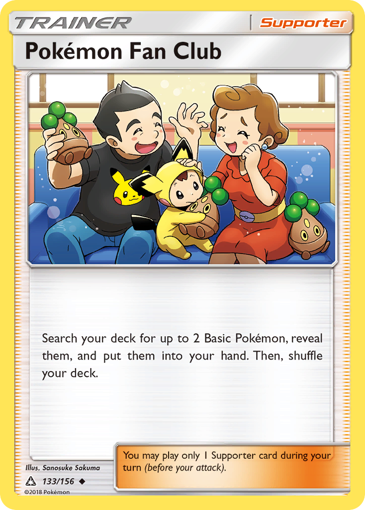 Pokémon Fan Club - 133/156 - Ultra Prism SM5 - Uncommon