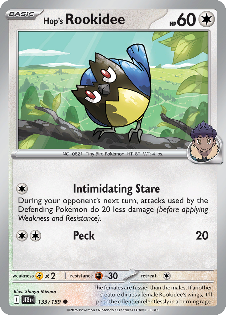 Hop's Rookidee - 133/159 - Journey Together SV9 - Common