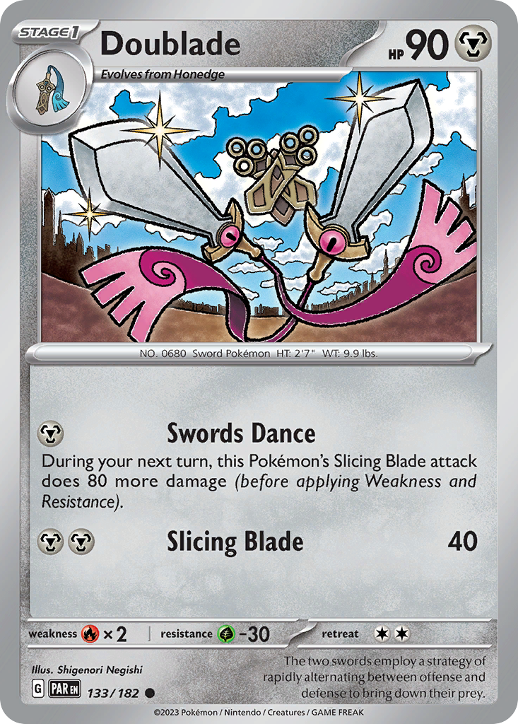 Doublade - 133/182 - Paradox Rift SV4 - Common