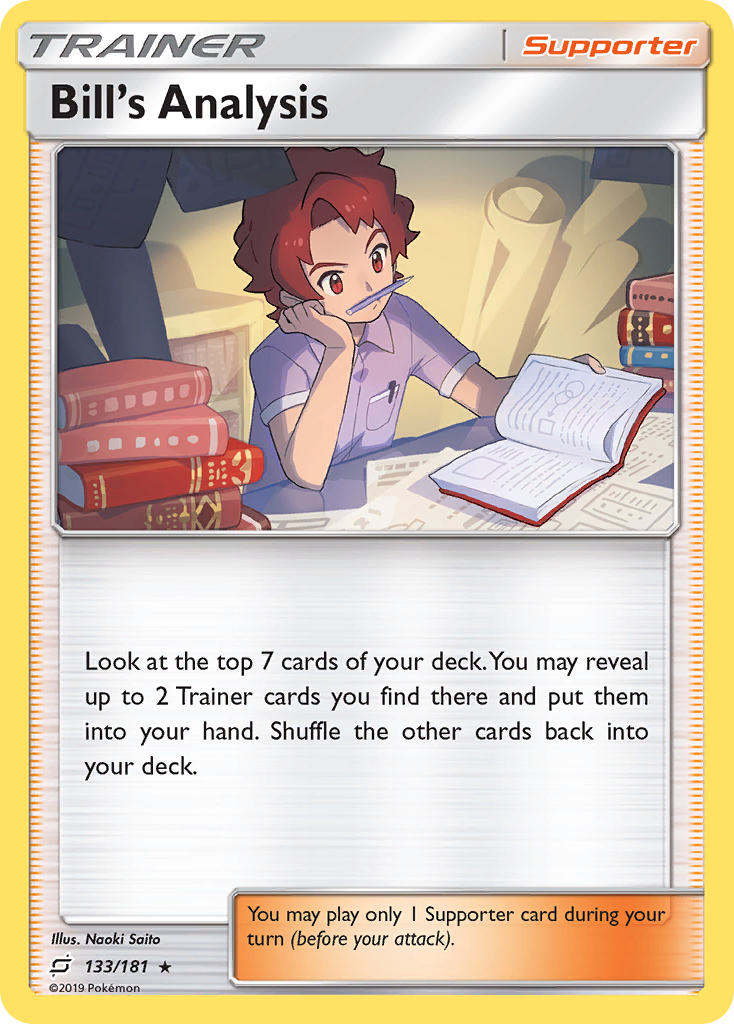 Bill's Analysis - 133/181 - Team Up SM9 - Rare Holo