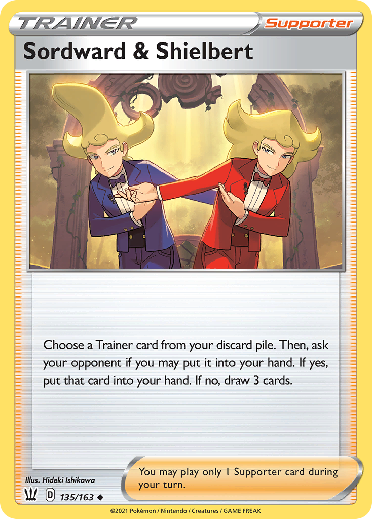 Sordward & Shielbert - 135/163 - Battle Styles SWSH5 - Uncommon