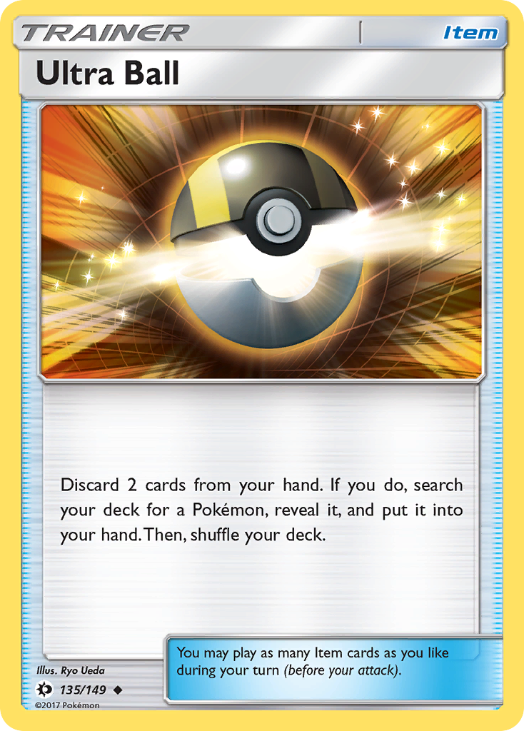 Ultra Ball - 135/149 - Sun & Moon SM1 - Uncommon